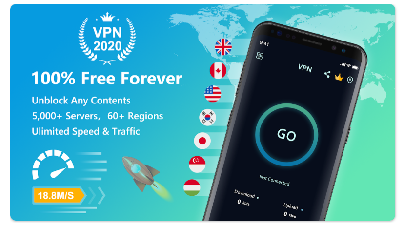 Free VPN Super - Fast & Secure by VPN SUPER LAB